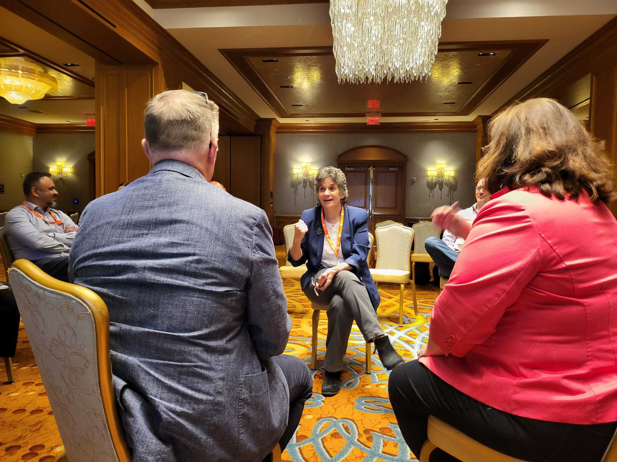 The iVentiv Fishbowl at Learning Futures Texas in 2022