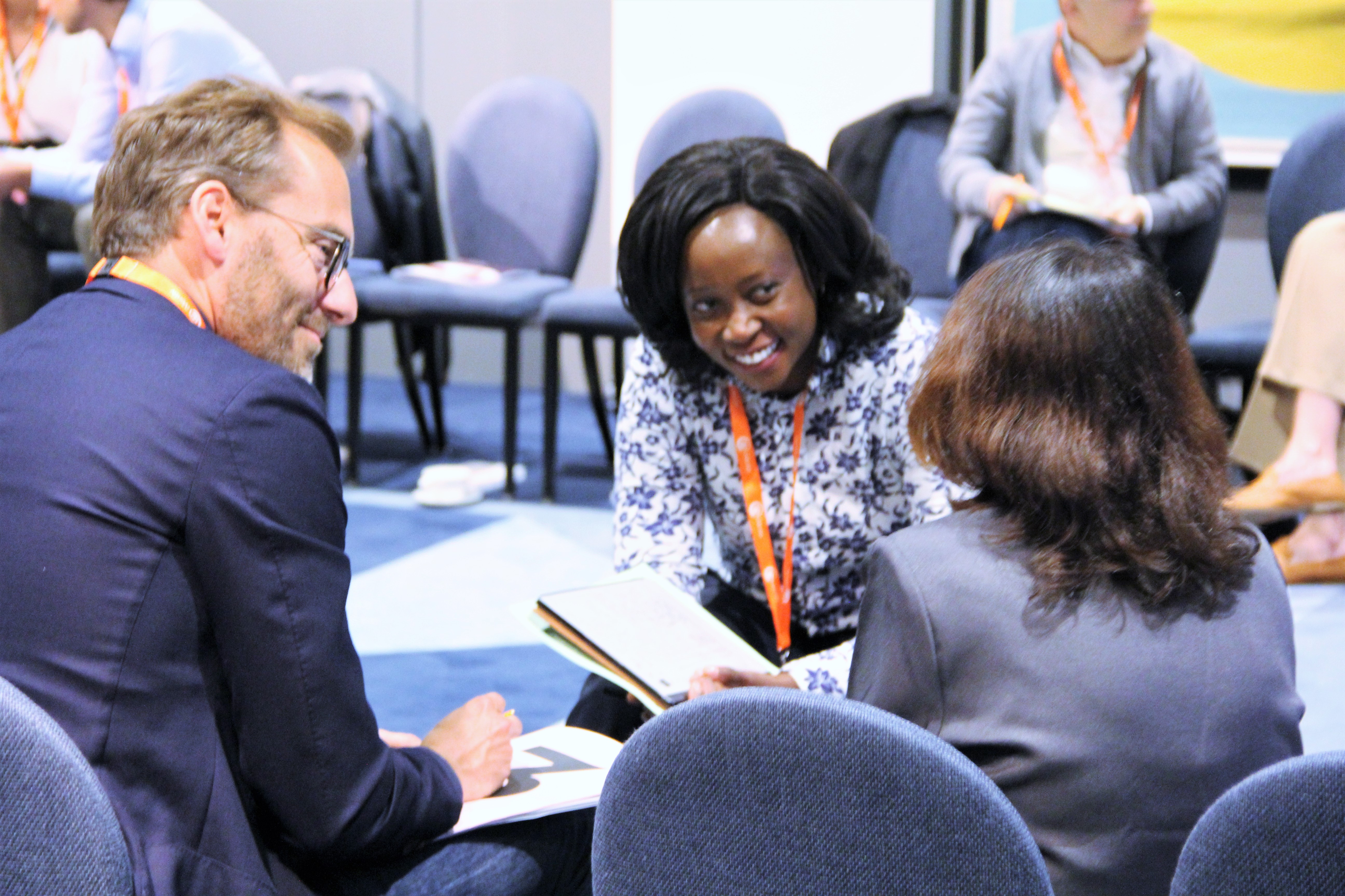 Laureen Rwatirera (CLO, ASML) at iVentiv's Learning Futures Amsterdam in 2022 